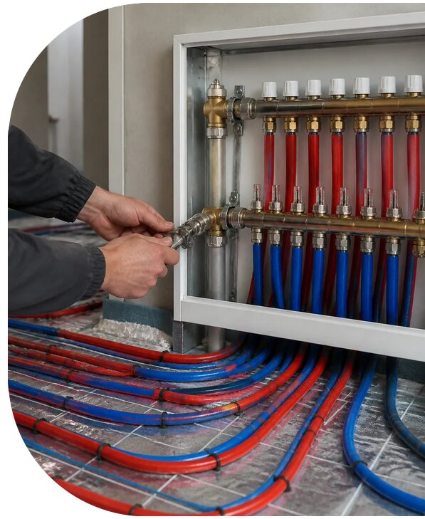 Монтаж отопления: сшитый полиэтилен в Урае от 521 р. | АПаруса-Урй